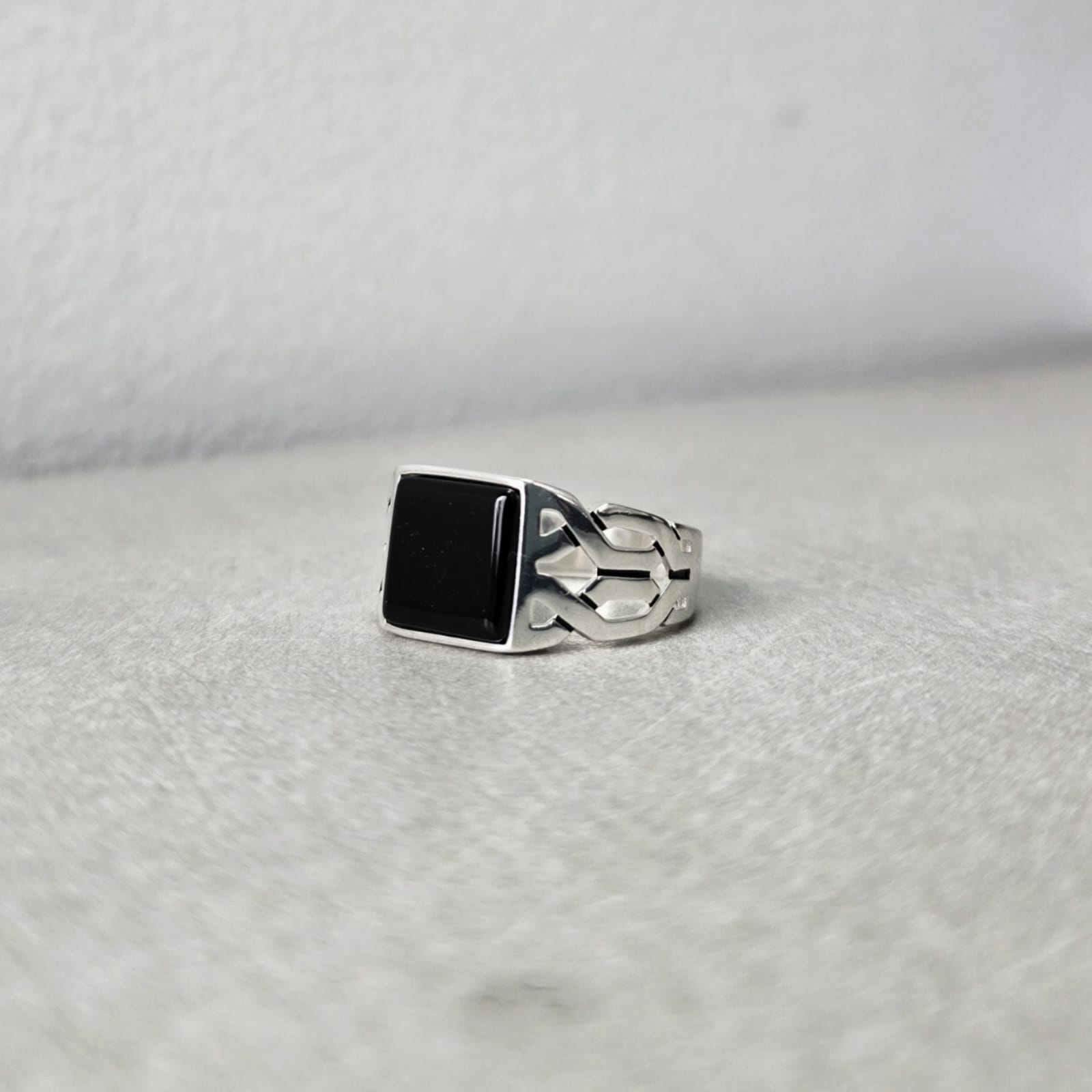 NIGHTFALL RING -PLATA 925-