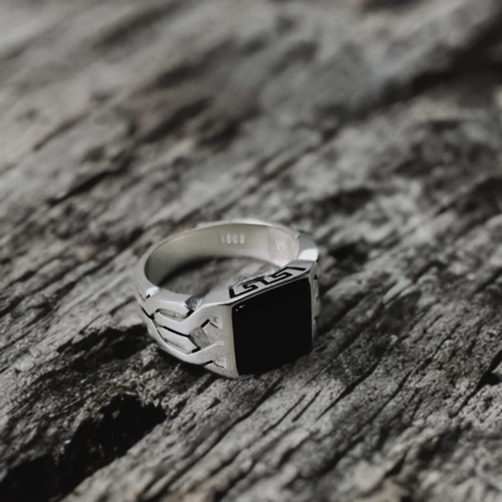 NIGHTFALL RING -PLATA 925-