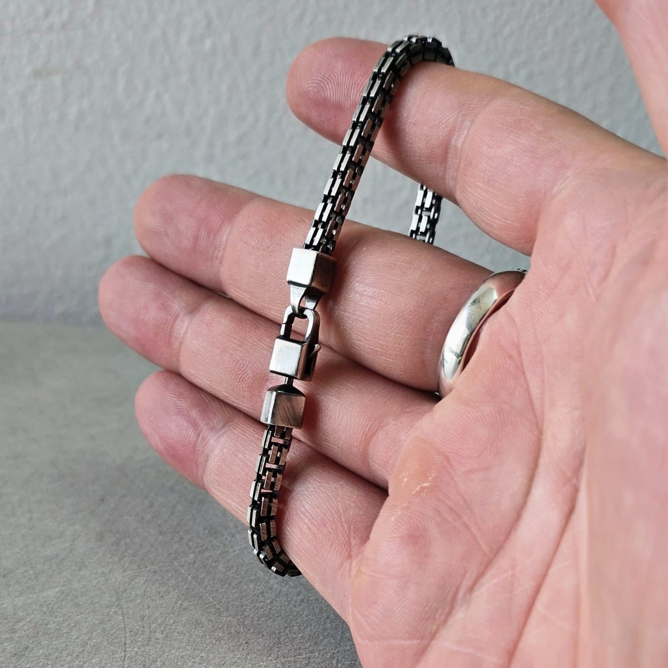 AXIS-9 BRAZALETE -PLATA 925-