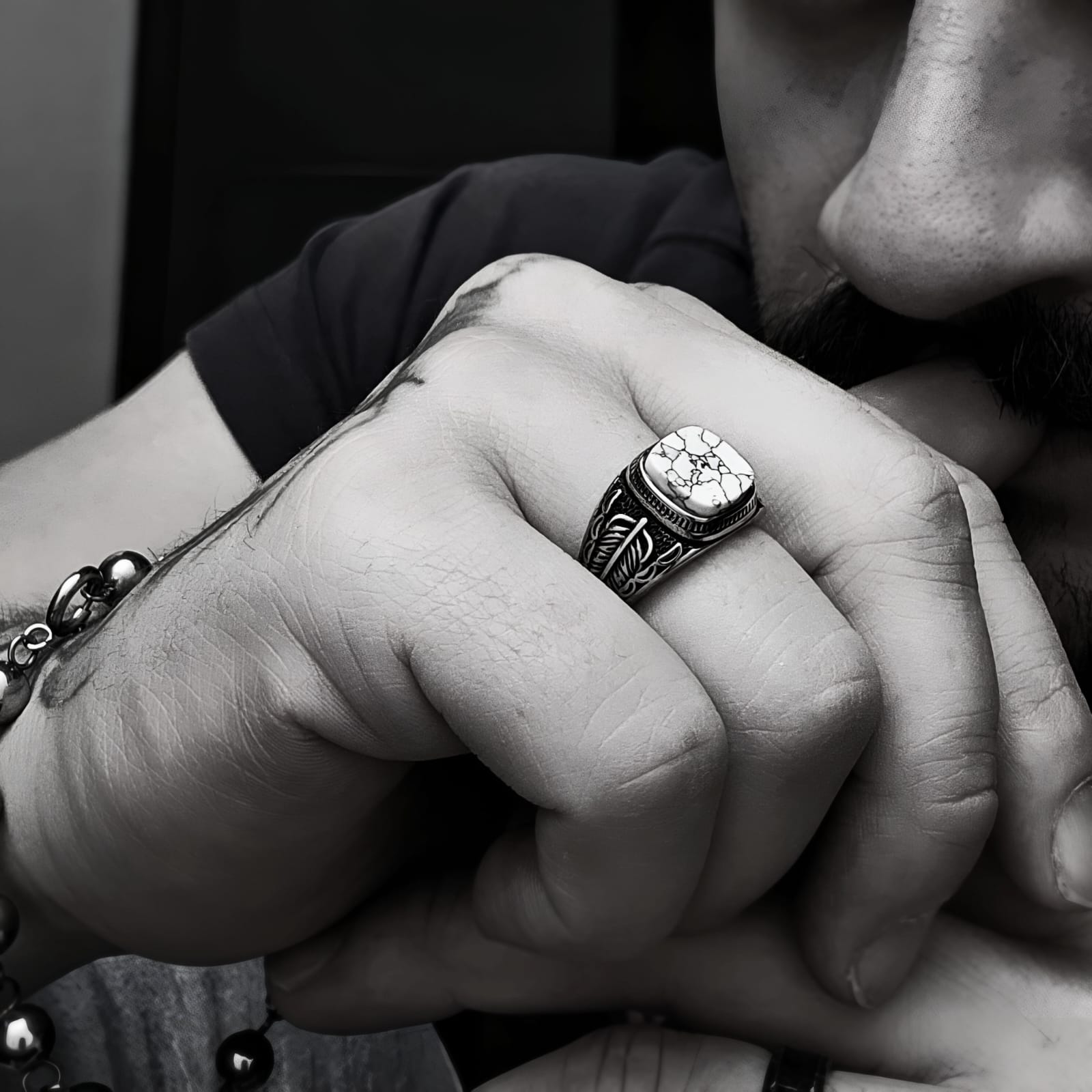 PLUMA BLANCA RING