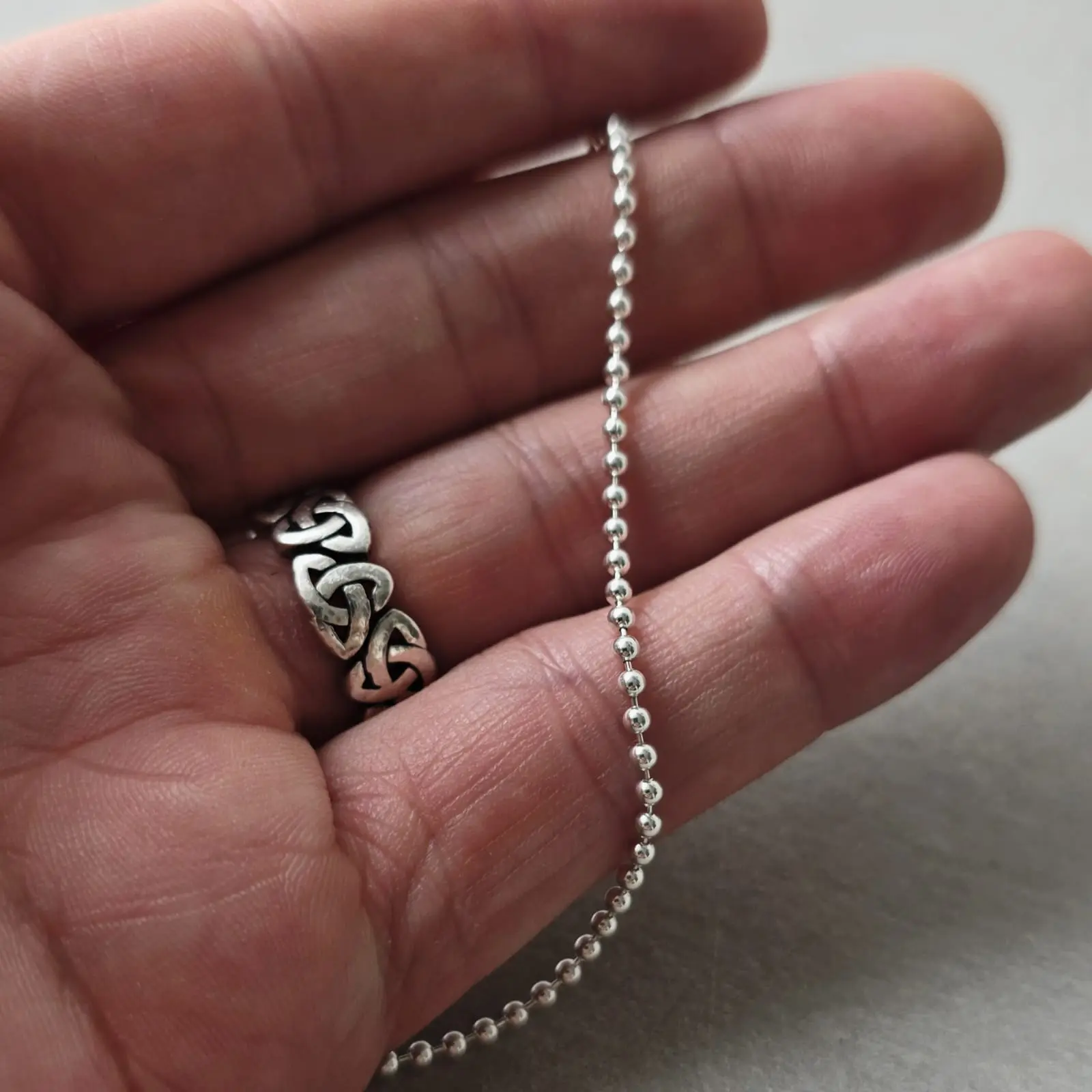 Militar Chain PLATA 925