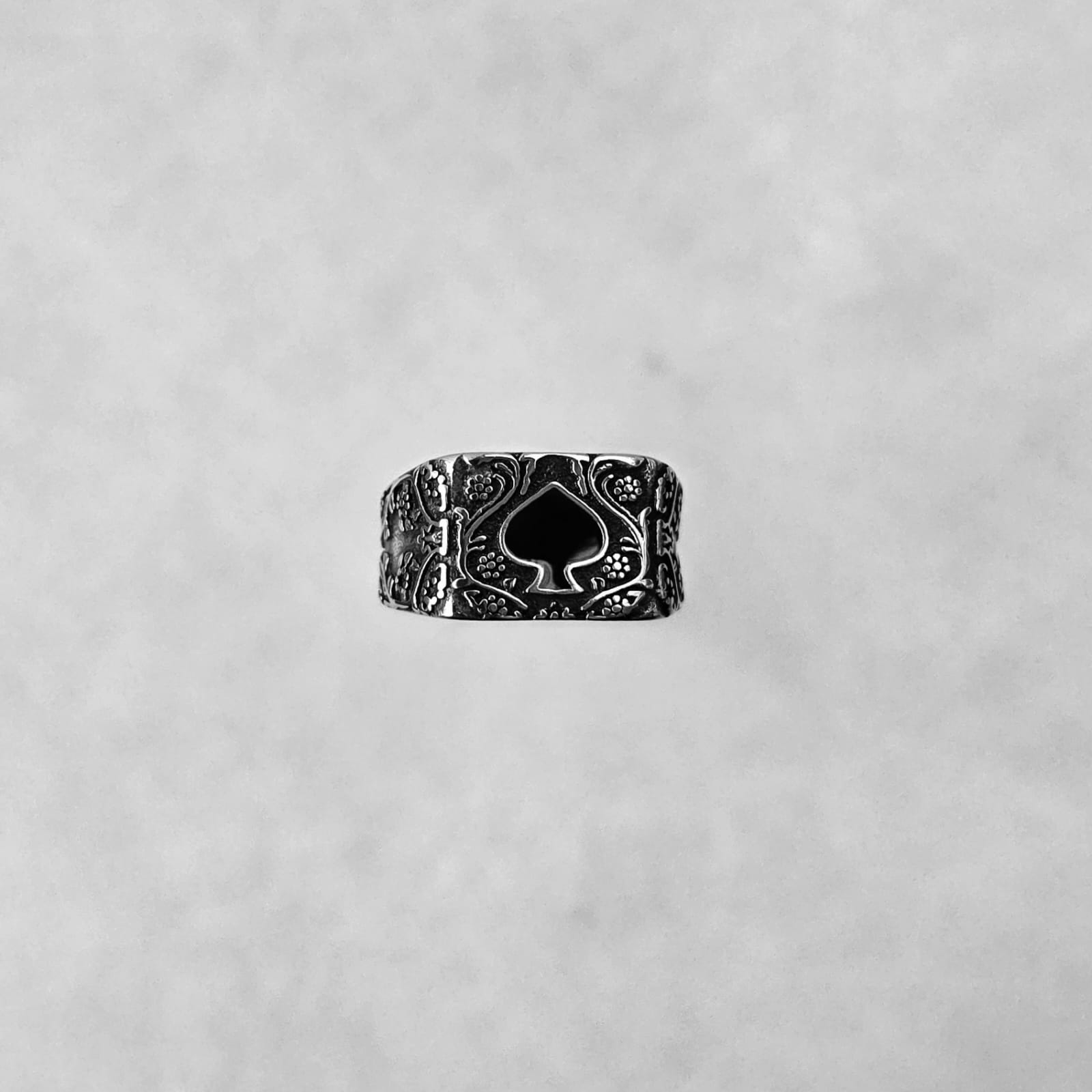 ACE OF SPADES RING