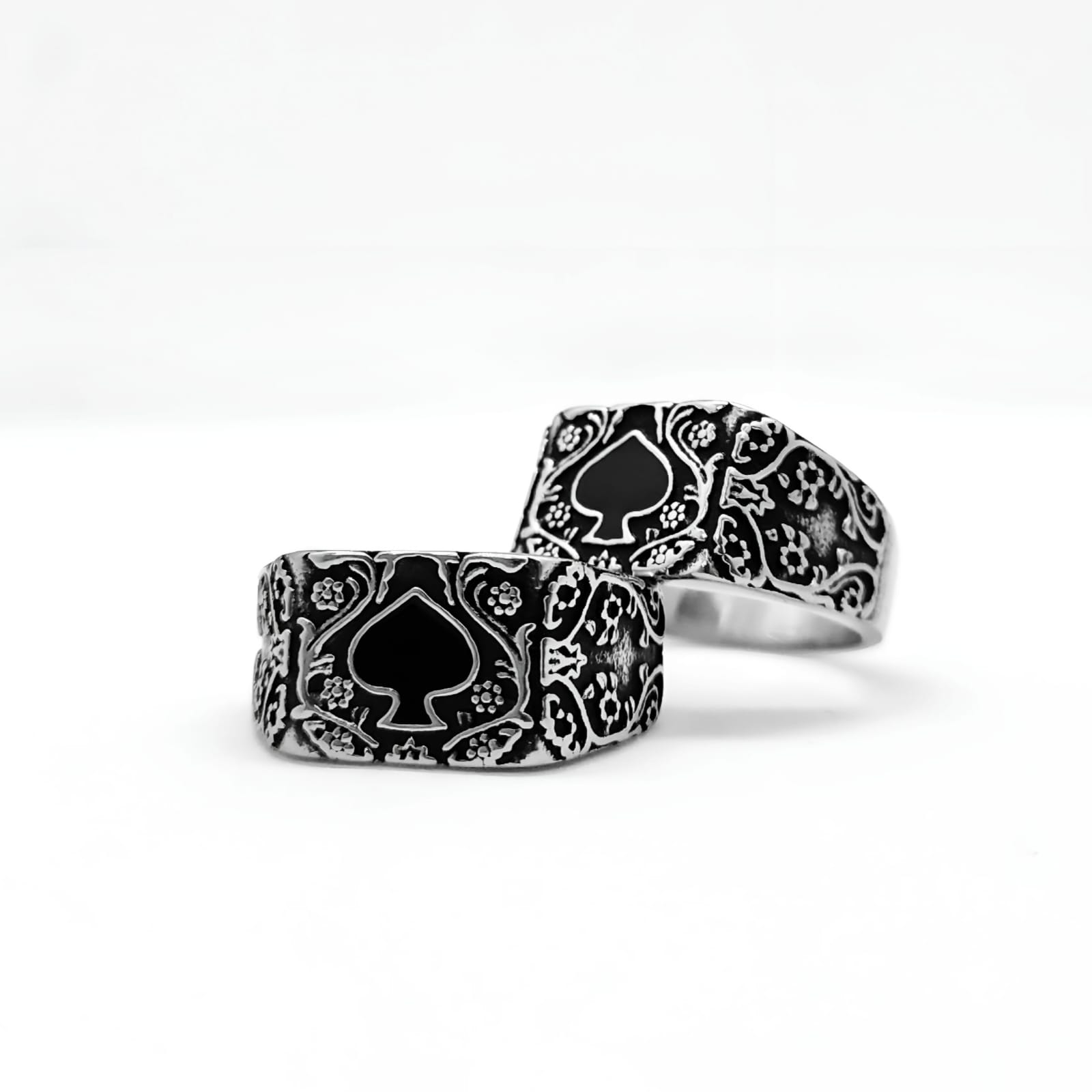 ACE OF SPADES RING