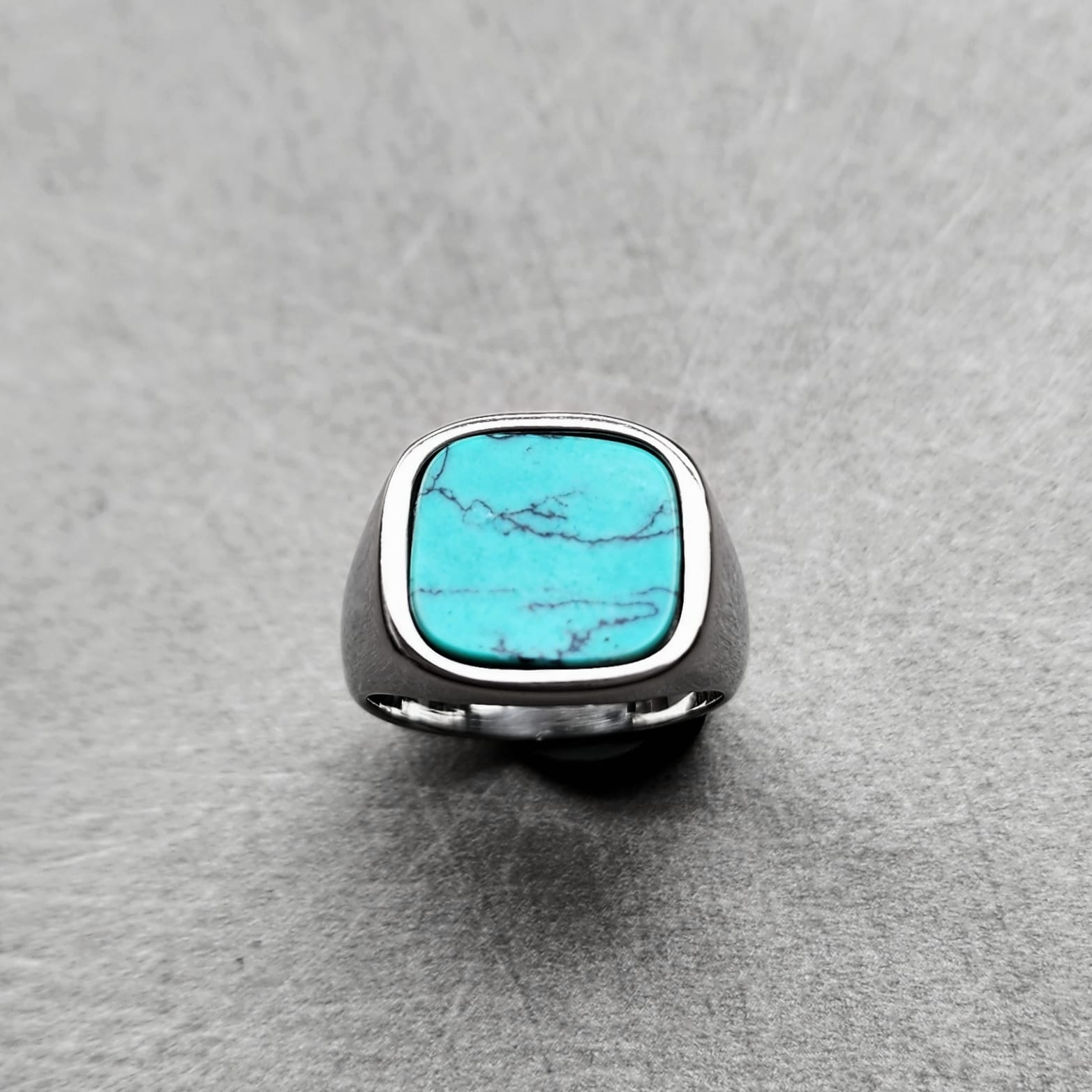 Turquoise Cut Ring