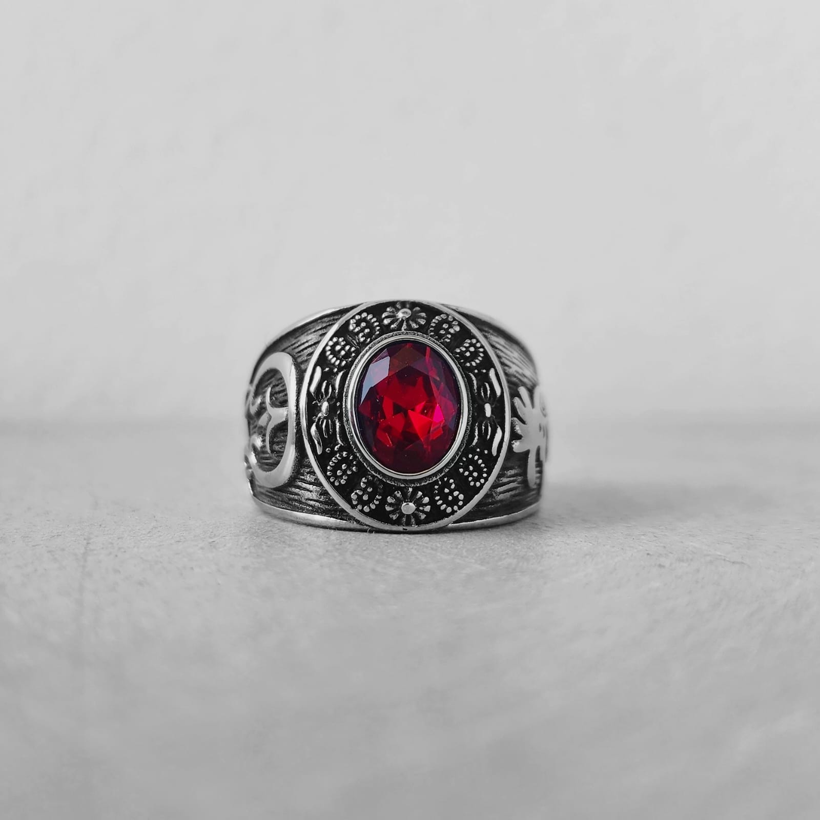 Red Stone Ring
