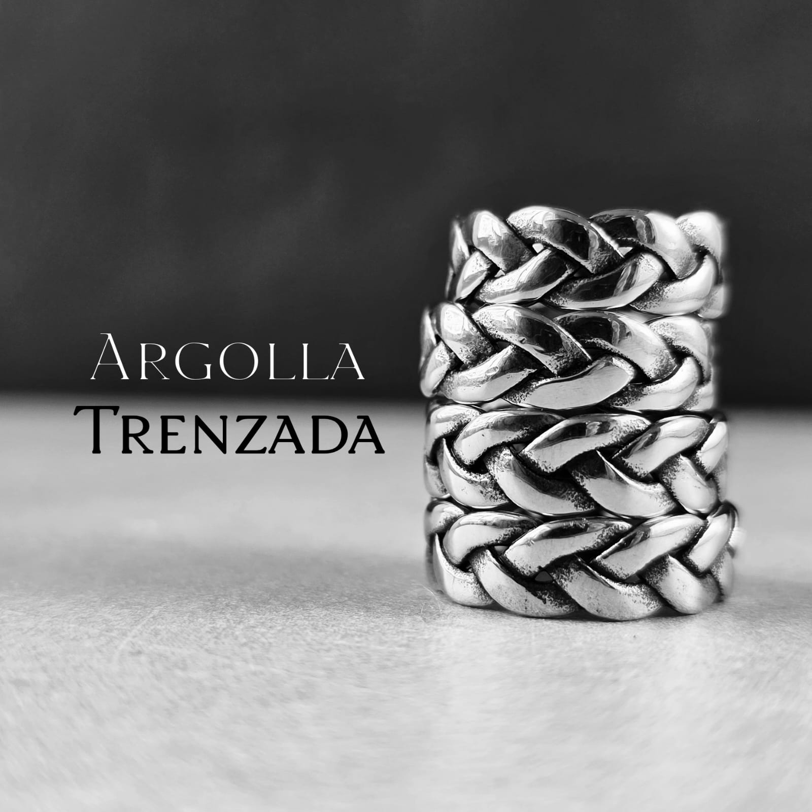 Argolla trenzada